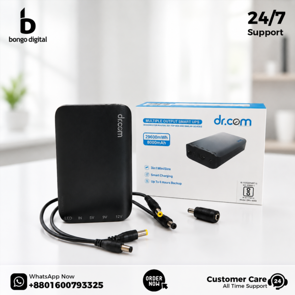 dr.com 27,600 mWh Mini UPS