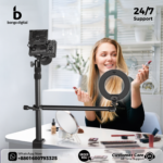 Ulanzi VIJIM-LS02 - Overhead Desk Mount Stand for DSLR, DSLR & Ring Lights - Image 2